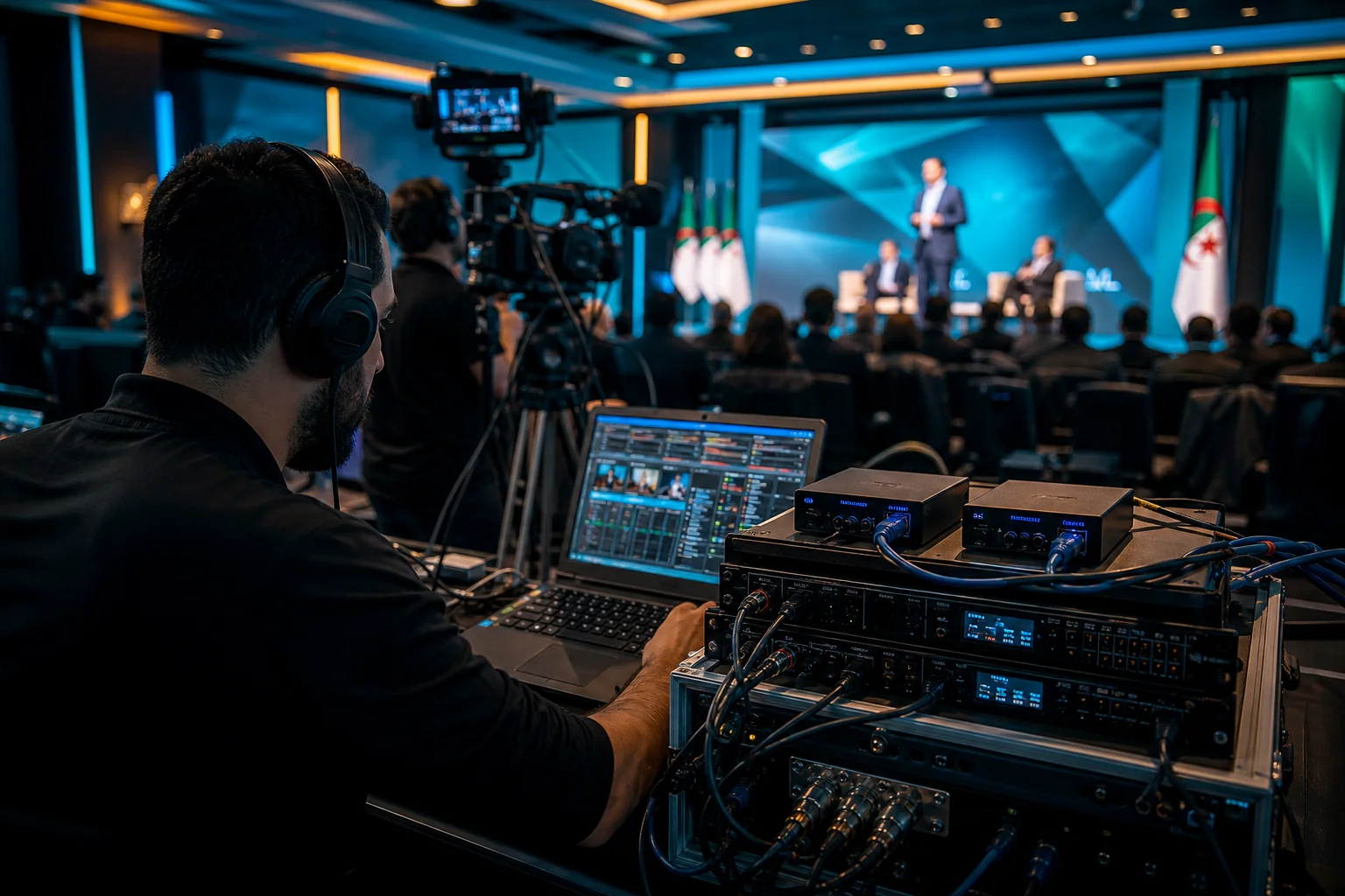 Live streaming supervisé en Algérie avec IBS Event