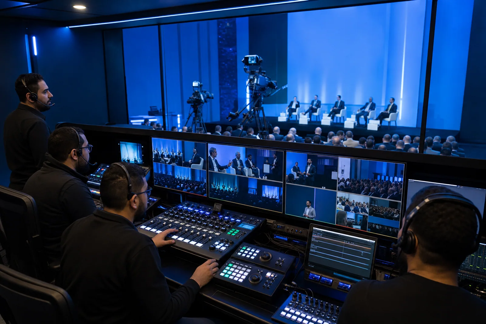 Régie professionnelle et caméras PTZ pour live streaming en Algérie